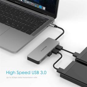 img 1 attached to LENTION USB C Hub featuring 3 USB Ports