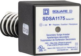 img 1 attached to Maximize Protection with Square D SDSA1175 Panel Mounted 💡 Single Phase Type 1 Surge Protective Device from Schneider Electric