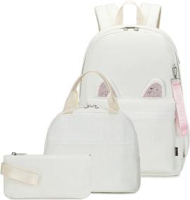 img 4 attached to ✨ Sparkle and Shine with Joymoze Stylish Shimmer School Backpacks