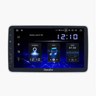 🚗 dasaita 10.2" 360° rotatable double din android 10.0 car stereo for any vehicle - radio, gps, 4g ram, 64g rom, navigation dash kit & memory card included logo