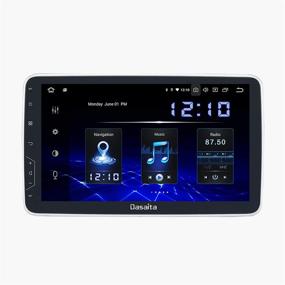img 4 attached to 🚗 Dasaita 10.2" 360° вращаемый стерео с Android 10.0 для автомобилей - радио, GPS, 4 ГБ оперативной памяти, 64 ГБ встроенной памяти, набор для установки и карта памяти включены.