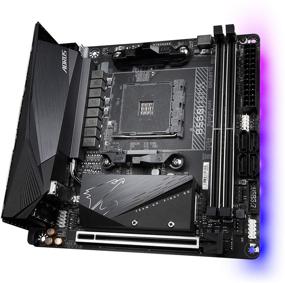 img 2 attached to 💻 Материнская плата GIGABYTE B550I AORUS PRO AX для игр - AM4 AMD/B550/Mini-ITX/Dual M.2/SATA 6Гбит/с/USB 3.2 Gen 1/WiFi 6/2.5 GbE LAN/PCIe 4.0/Realtek ALC1220-Vb/DisplayPort 1.4/2xHDMI 2.0B/RGB Fusion 2.0/DDR4