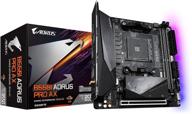 💻 материнская плата gigabyte b550i aorus pro ax для игр - am4 amd/b550/mini-itx/dual m.2/sata 6гбит/с/usb 3.2 gen 1/wifi 6/2.5 gbe lan/pcie 4.0/realtek alc1220-vb/displayport 1.4/2xhdmi 2.0b/rgb fusion 2.0/ddr4 логотип