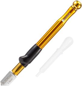 img 4 attached to 🔪 Carbide Tungsten Alloy Glass Cutter Tool with 2-19mm Cutting Range - Professional Tool for Thick Glass Mosaic and Tiles - Pencil-shaped Design for Precision Cutting (Glass Cutter)