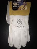 🧤 tillman 1338 premium top grain goatskin tig glove with glide patch - large logo