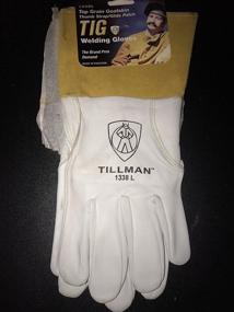 img 3 attached to 🧤 Tillman 1338 Premium Top Grain Goatskin TIG Glove with Glide Patch - Large