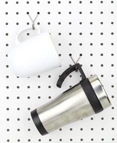 img 2 attached to 🔗 Stainless Steel Pegboard J Hook: Durable Inch Hooks for Organizing & Hanging