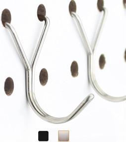 img 4 attached to 🔗 Stainless Steel Pegboard J Hook: Durable Inch Hooks for Organizing & Hanging