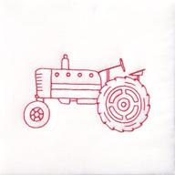 jack dempsey stamped pkg old tractor logo