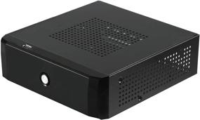 img 3 attached to Компактный и стильный: Черный корпус Goodisory Mini ITX из SECC толщиной 0,6 мм (01)