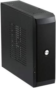 img 4 attached to Компактный и стильный: Черный корпус Goodisory Mini ITX из SECC толщиной 0,6 мм (01)