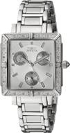 🌸 invicta women's 5377 wildflower stainless steel watch with diamond accents logo