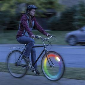 img 1 attached to 🚴 Nite Ize Spokelit Rechargeable Bicycle Spoke Light – Enhanced Visibility and Safety Cycling Light – Disc-O Select LED Choose Your Color – Single Pack