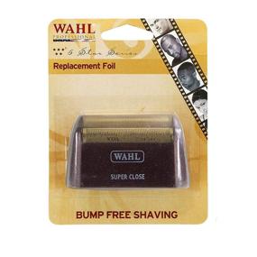 img 2 attached to 🪒 Wahl Professional 5 Star Series Shaver Shaper - Replacement Super Close Gold Foil for Pro Barbers & Stylists (Model 7031-200)