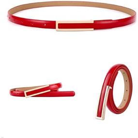 img 4 attached to 【CaserBay】Womens Fashion Elegant Waistband Buckle【Red】