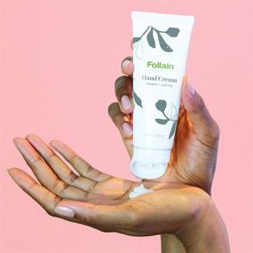 img 1 attached to 👐 Follain Hand Cream: Hydrate + Nourish, Targets Dryness, Dark Spots and Aging Signs, Reduces Fine Lines, with Shea Butter, Peptides & Vitamin C, Non-Greasy Formula, Cruelty-Free, Vegan, 2 fl oz