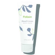 👐 follain hand cream: hydrate + nourish, targets dryness, dark spots and aging signs, reduces fine lines, with shea butter, peptides & vitamin c, non-greasy formula, cruelty-free, vegan, 2 fl oz logo