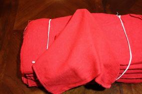 img 1 attached to Industrial Grade Atlas Red Cotton Shop Towel Rags - 100 Pieces for Automotive Car Industry