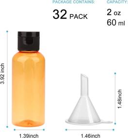 img 3 attached to Bottles Plastic Squeeze Silicone Containers Travel Accessories