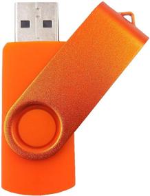 img 4 attached to 📸 Colorful USB3.0 4GB Flash Drives: Perfect Gifts for Students, Photo Studio Users, and University Photos (Orange)