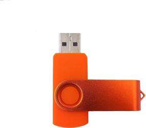 img 3 attached to 📸 Colorful USB3.0 4GB Flash Drives: Perfect Gifts for Students, Photo Studio Users, and University Photos (Orange)