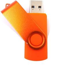 img 1 attached to 📸 Colorful USB3.0 4GB Flash Drives: Perfect Gifts for Students, Photo Studio Users, and University Photos (Orange)