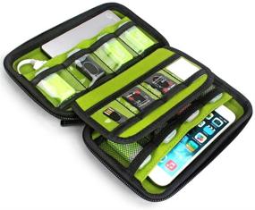 img 1 attached to Aprince Waterproof Memory Card Case & Gadget Organizer – Perfect for Traveling with External Hard Drives, USB Flash Drives & Power Banks