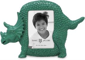 img 3 attached to Isaac Jacobs Dinosaur Vertical Triceratops