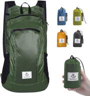 🎒 water-resistant daypack for hiking, camping & travel - lightweight & packable backpack by 4monster логотип