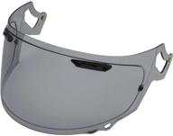 arai vas-v max vision dark tint faceshield motorcycle helmet accessories - one size for street riding logo