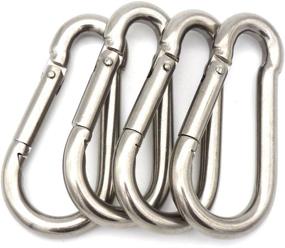 img 4 attached to TOPINSTOCK 16 Inch Stainless Spring Buckle