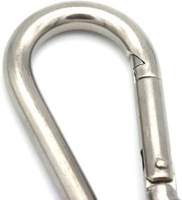 img 2 attached to TOPINSTOCK 16 Inch Stainless Spring Buckle