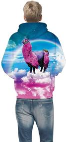 img 1 attached to 👕 GLUDEAR Novelty Hoodies Sweatshirts for Boys - Trendy Clothing and Fashionable Pullover Hoodies & Sweatshirts