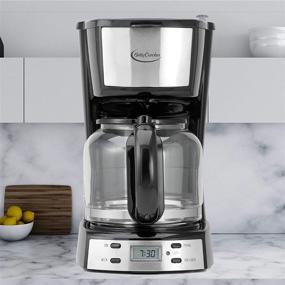 img 3 attached to Betty Crocker BC-2809CB: Sleek and Efficient 12-Cup Digital Coffee Maker