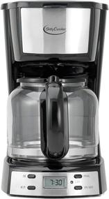 img 4 attached to Betty Crocker BC-2809CB: Sleek and Efficient 12-Cup Digital Coffee Maker