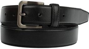 img 2 attached to Premium Metro Black Nickel Free Belt - Must-Have Men's Accessory for Style and Comfort