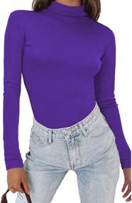 img 4 attached to Butgood Turtleneck Sleeve Shirts Underscrubs Sports & Fitness and Other Sports
