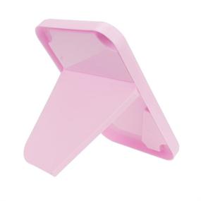 img 1 attached to JOLY Tabletop Vanity Makeup Mirror - 4 Color Options, Choose Your Favorite (Pink)
