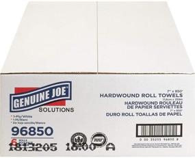 img 1 attached to Genuine Joe 850' Hardwound Paper Towels, 6 Rolls - Effective Solutions