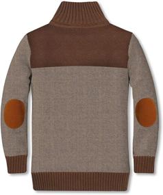img 2 attached to Gioberti Kids and Boys Knitted Pullover Sweater with 100% Cotton and Button-Down Collar