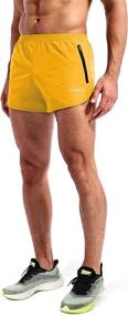 img 2 attached to 🏃 Pudolla Men’s Running Shorts: Quick Dry, 3 Inch Gym Athletic Workout Shorts for Men with Zipper Pockets