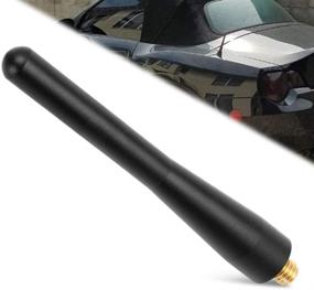 img 4 attached to Enhance Your BMW Z3 Z4 with a 4-Inch Short Antenna Mast Replacement - Compatible Fit 1995-2016+ - Must-Have Accessories