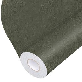 img 4 attached to Green Leather Repair Tape: Self-Adhesive Patch for Handbags, Furniture, Car Seats - 17X79 Inch