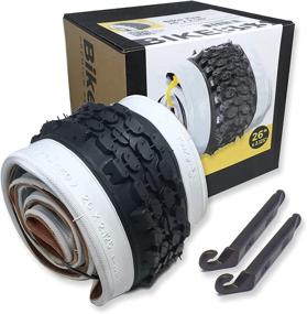 img 1 attached to 🚲 Enhance Your Cruiser Wheels with Eastern Bikes Classic White Wall Tires, Perfect Beach Cruiser Bike Accessories. 26 x 2.125 White Wall Bicycle Tires Available with or Without Tubes. Choose from 1 or 2 Pack Options.