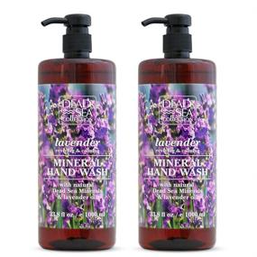 img 4 attached to 🌿 Calming and Reviving Lavender Mineral Hand Wash - Dead Sea Collection, Pack of 2, 67.6 fl.oz