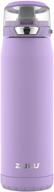 🌸 20oz lilac zulu swift stainless steel vacuum insulated water bottle: antimicrobial guardian technology & silicone straw логотип