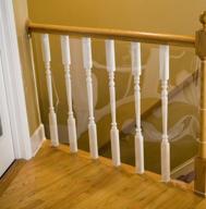 🛡️ clear banister shield by cardinal gates - 15-feet length logo