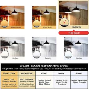 img 1 attached to 💡 CRLight Dimmable LED Bulb, Extended Filament for Industrial Lighting Components