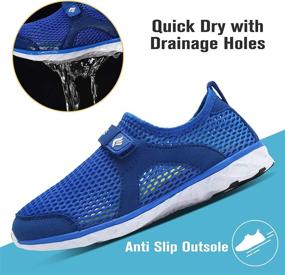 img 1 attached to 👟 CIOR Boys & Girls Water Shoes: Aqua Swim Shoes for Kids - Lightweight Athletic Sneakers for Water Sports (Toddler/Little Kid/Big Kid)