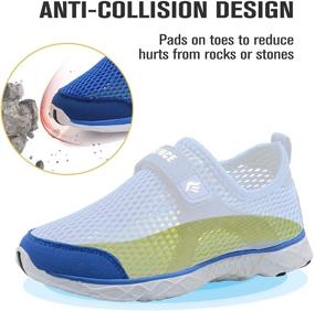 img 2 attached to 👟 CIOR Boys & Girls Water Shoes: Aqua Swim Shoes for Kids - Lightweight Athletic Sneakers for Water Sports (Toddler/Little Kid/Big Kid)